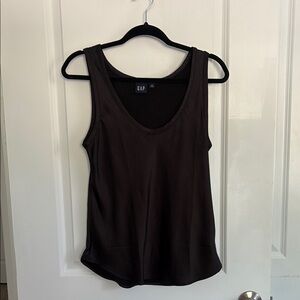 GAP Black Sleeveless Tank Top
